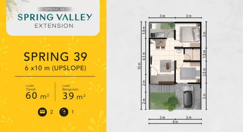 Floor plan for Spring 39